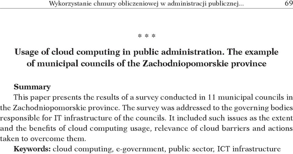 municipal councils in the Zachodniopomorskie province.