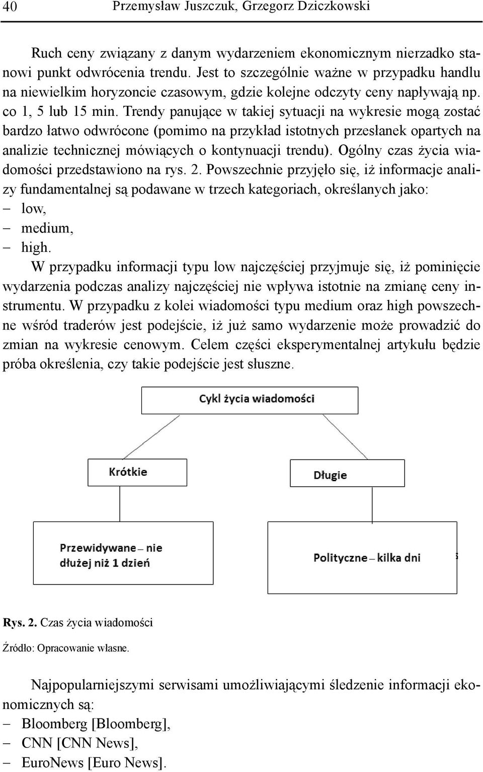 Trendy panującee w takiej sytuacji na wykresiee mogąą zostać bardzo łatwo odwrócone (pomimo na przykład istotnych przesłanek opartych na analizie technicznej mówiących o kontynuacji trendu).