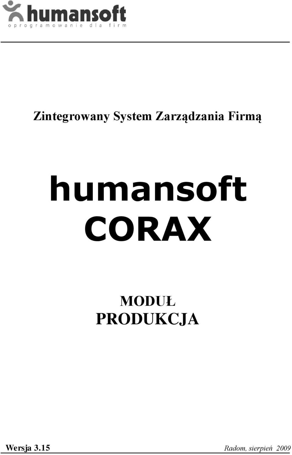 humansoft CORAX MODUŁ