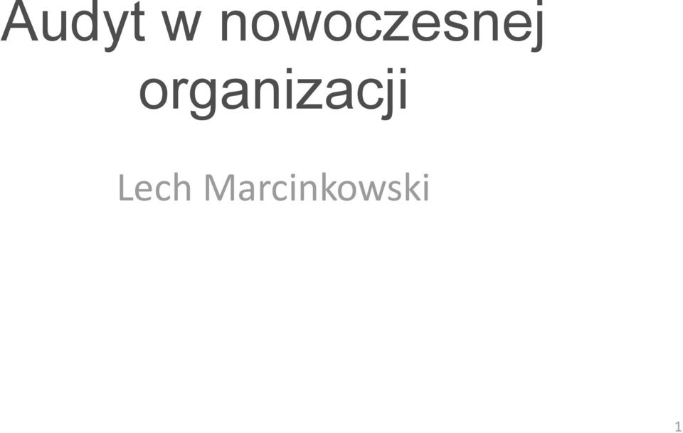 organizacji