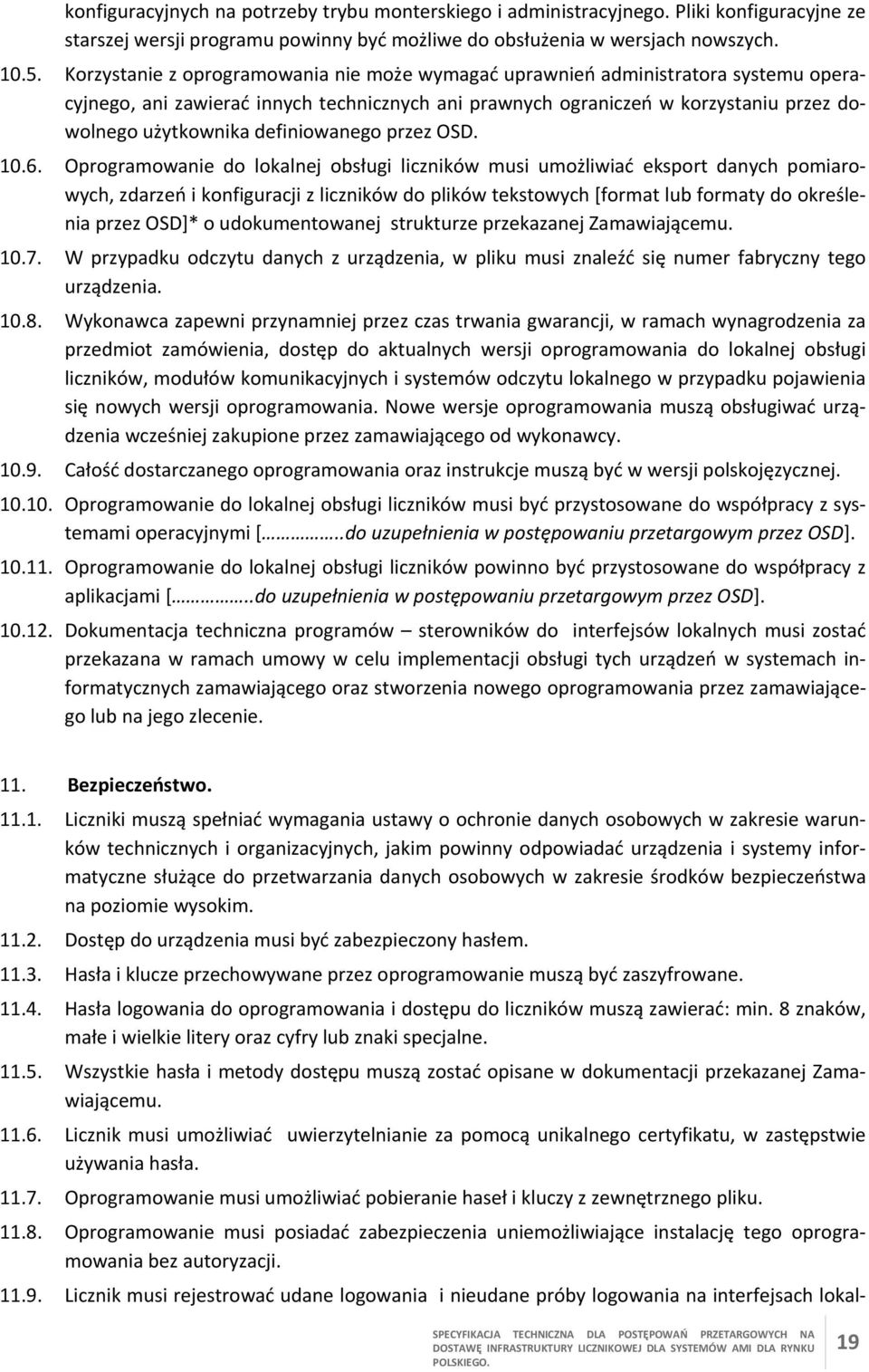 definiowanego przez OSD. 10.6.