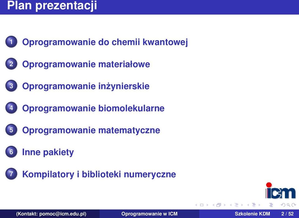 5 Oprogramowanie matematyczne 6 Inne pakiety 7 Kompilatory i biblioteki