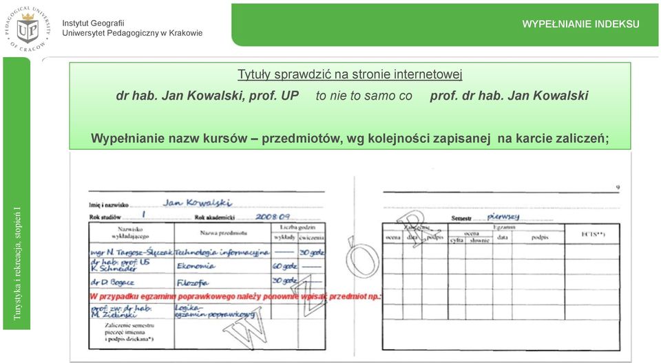 UP to nie to samo co prof. dr hab.