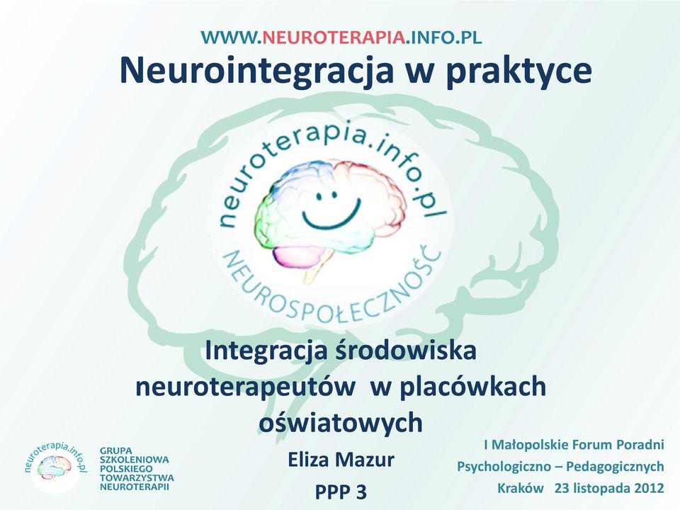 oświatowych Eliza Mazur PPP 3 I Małopolskie
