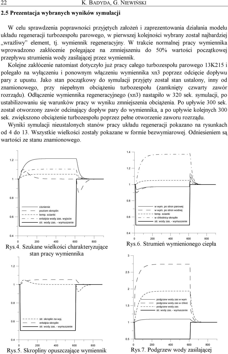 został najbardziej wrażliwy element, tj. wymiennik regeneracyjny.