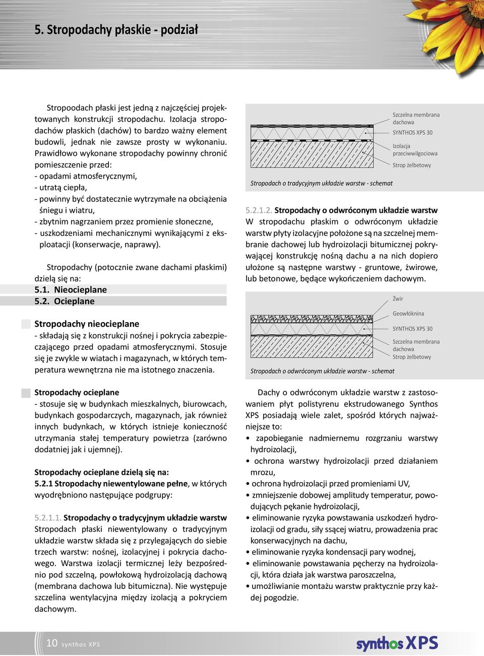 Prawidłowo wykonane stropodachy powinny chronić pomieszczenie przed: - opadami atmosferycznymi, - utratą ciepła, - powinny być dostatecznie wytrzymałe na obciążenia śniegu i wiatru, - zbytnim