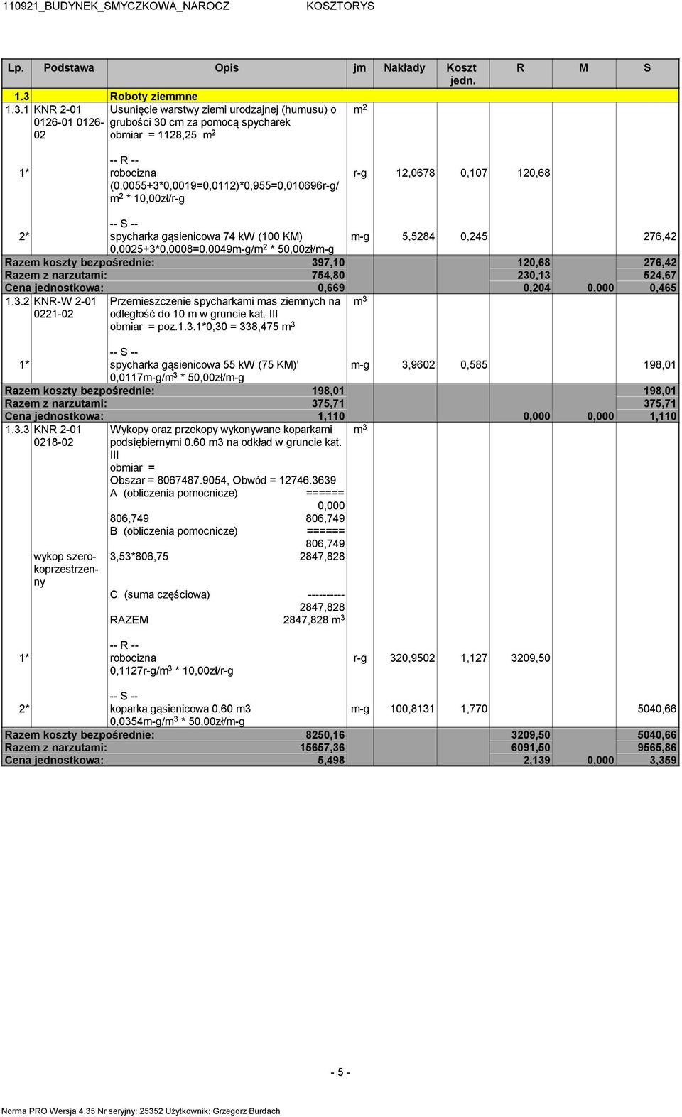 narzutami: 754,80 230