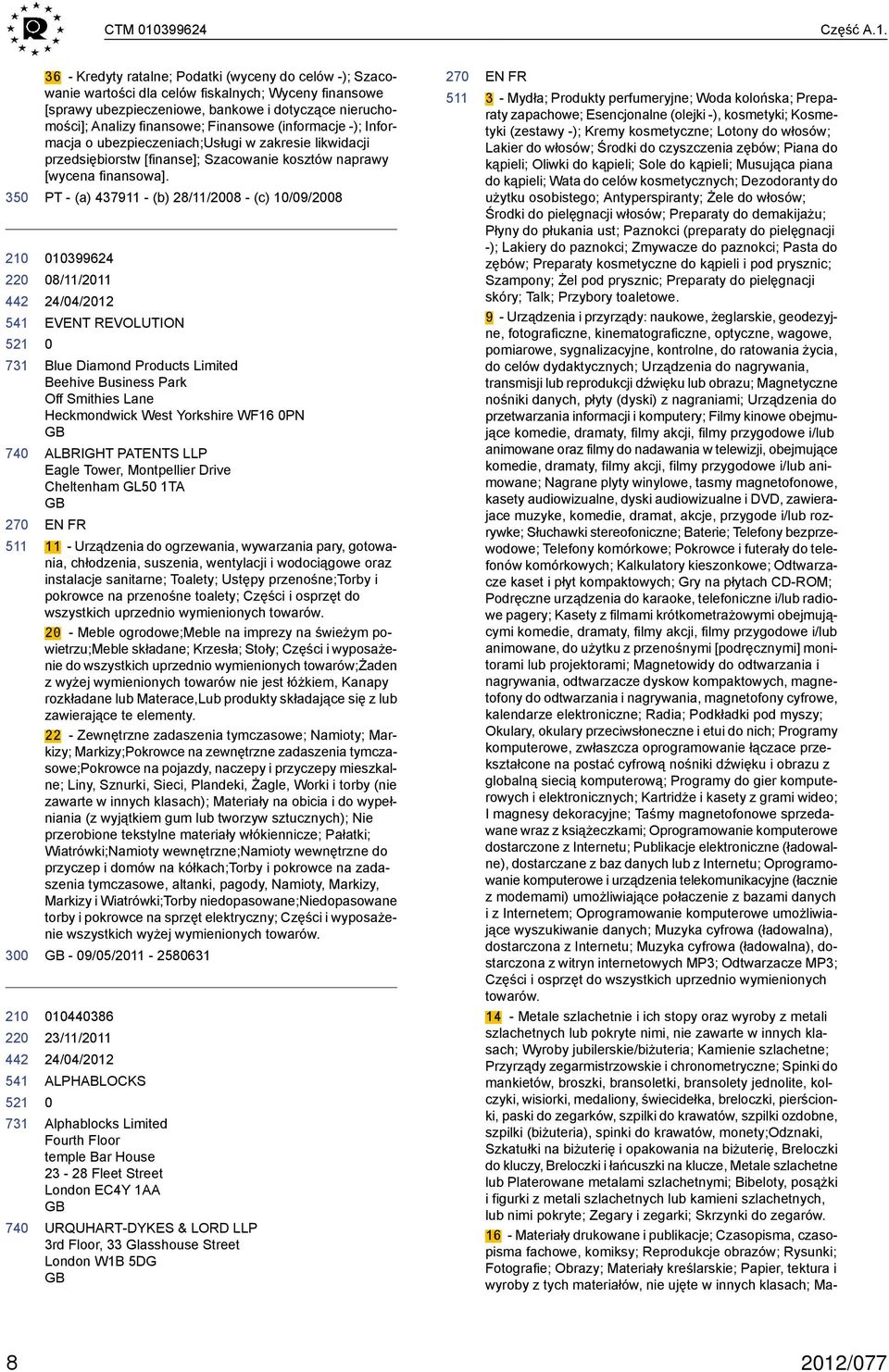 35 3 36 - Kredyty ratalne; Podatki (wyceny do celów -); Szacowanie wartości dla celów fiskalnych; Wyceny finansowe [sprawy ubezpieczeniowe, bankowe i dotyczące nieruchomości]; Analizy finansowe;