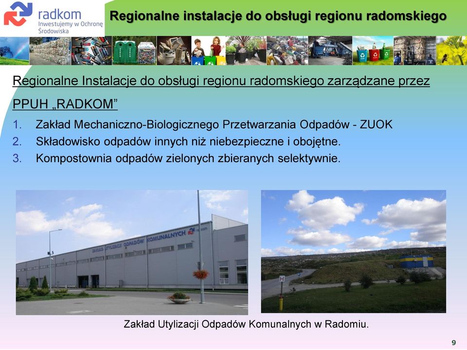 Zakład Mechaniczno-Biologicznego Przetwarzania Odpadów - ZUOK 2.