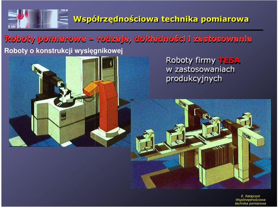 o konstrukcji wysięgnikowej