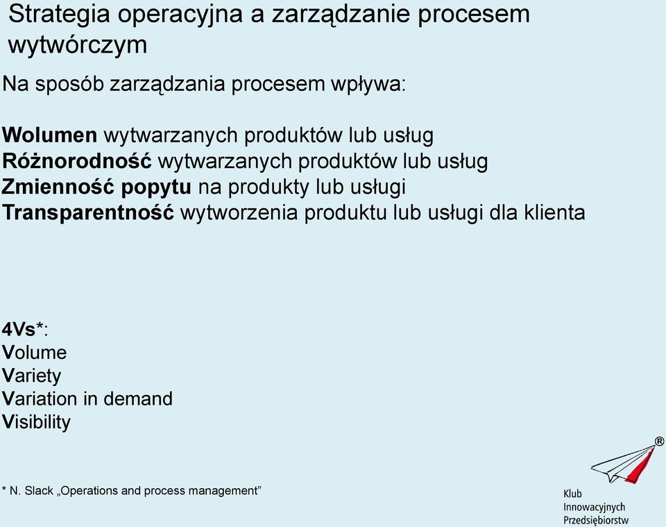 Zmienność popytu na produkty lub usługi Transparentność wytworzenia produktu lub usługi dla