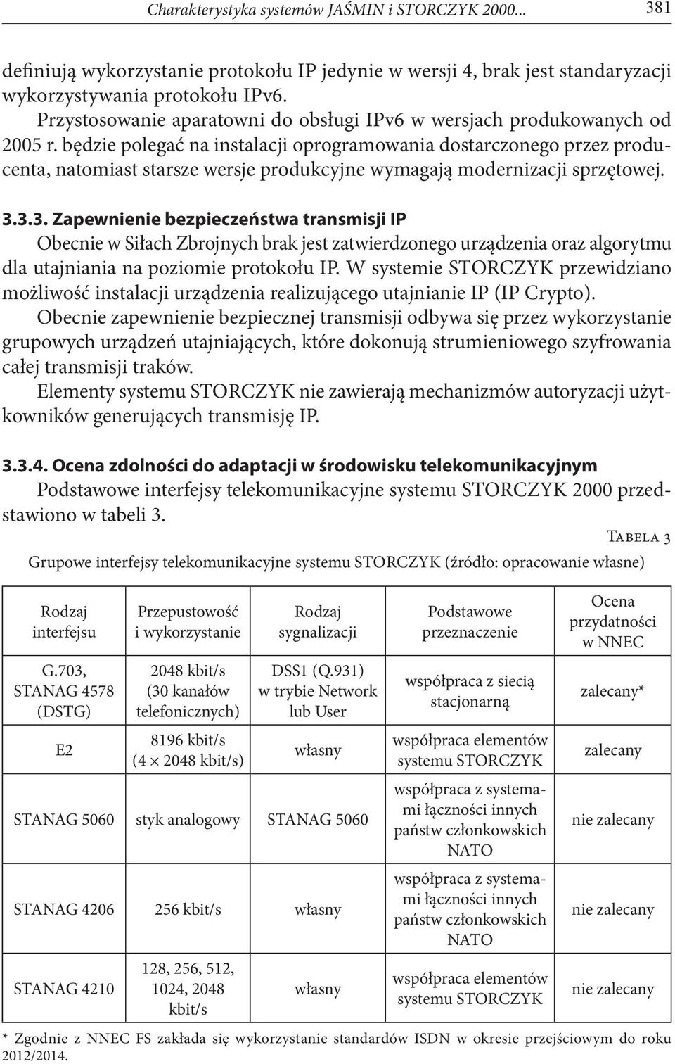 będzie polegać na instalacji oprogramowania dostarczonego przez producenta, natomiast starsze wersje produkcyjne wymagają modernizacji sprzętowej. 3.