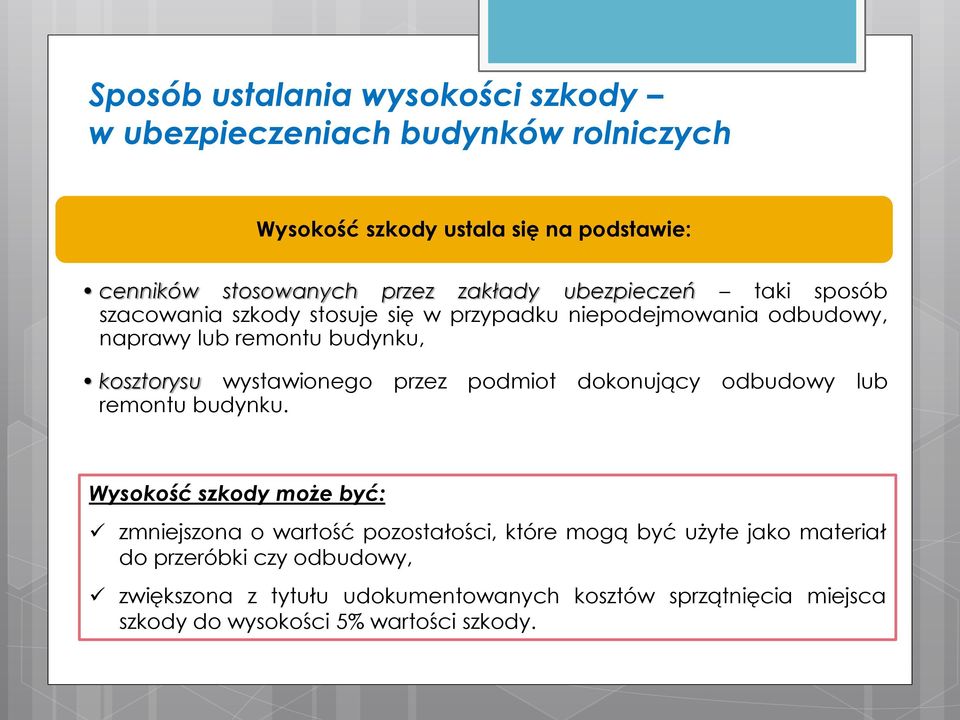 wystawionego przez podmiot dokonujący odbudowy lub remontu budynku.