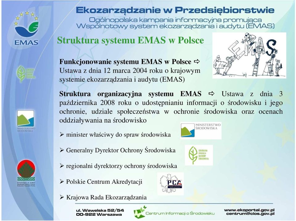 środowisku i jego ochronie, udziale społeczeństwa w ochronie środowiska oraz ocenach oddziaływania na środowisko minister właściwy do