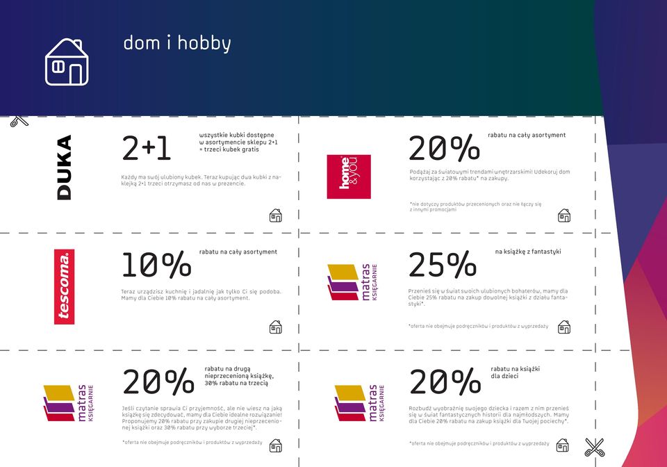 *nie dotyczy produktów przecenionych oraz nie łączy się z innymi promocjami na cały asortyment 25% na książkę z fantastyki Teraz urządzisz kuchnię i jadalnię jak tylko Ci się podoba.