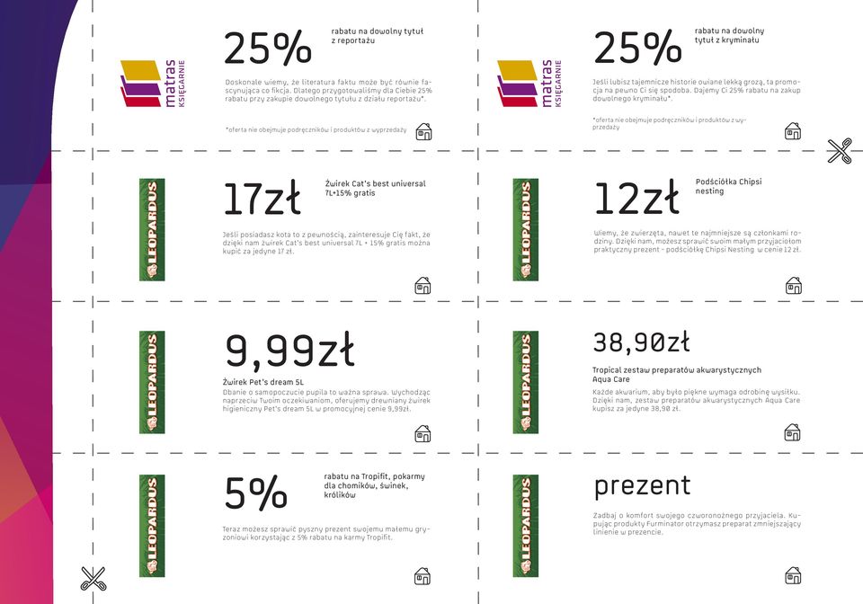 Dajemy Ci 25% na zakup dowolnego kryminału*.