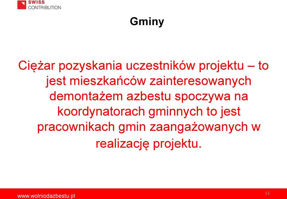 azbestu spoczywa na koordynatorach gminnych to