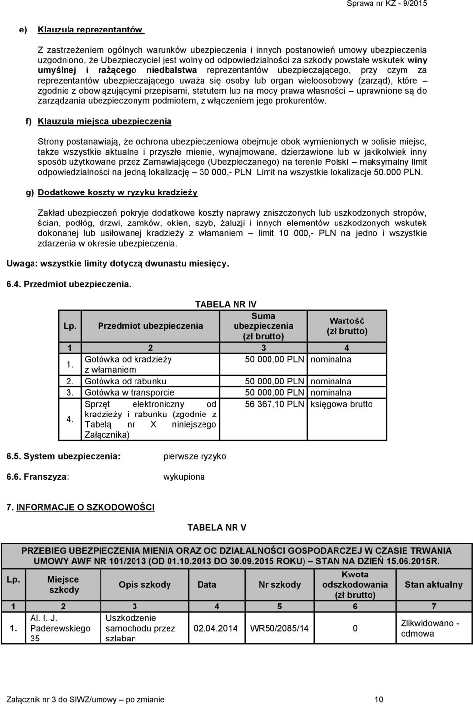 obowiązującymi przepisami, statutem lub na mocy prawa własności uprawnione są do zarządzania ubezpieczonym podmiotem, z włączeniem jego prokurentów.