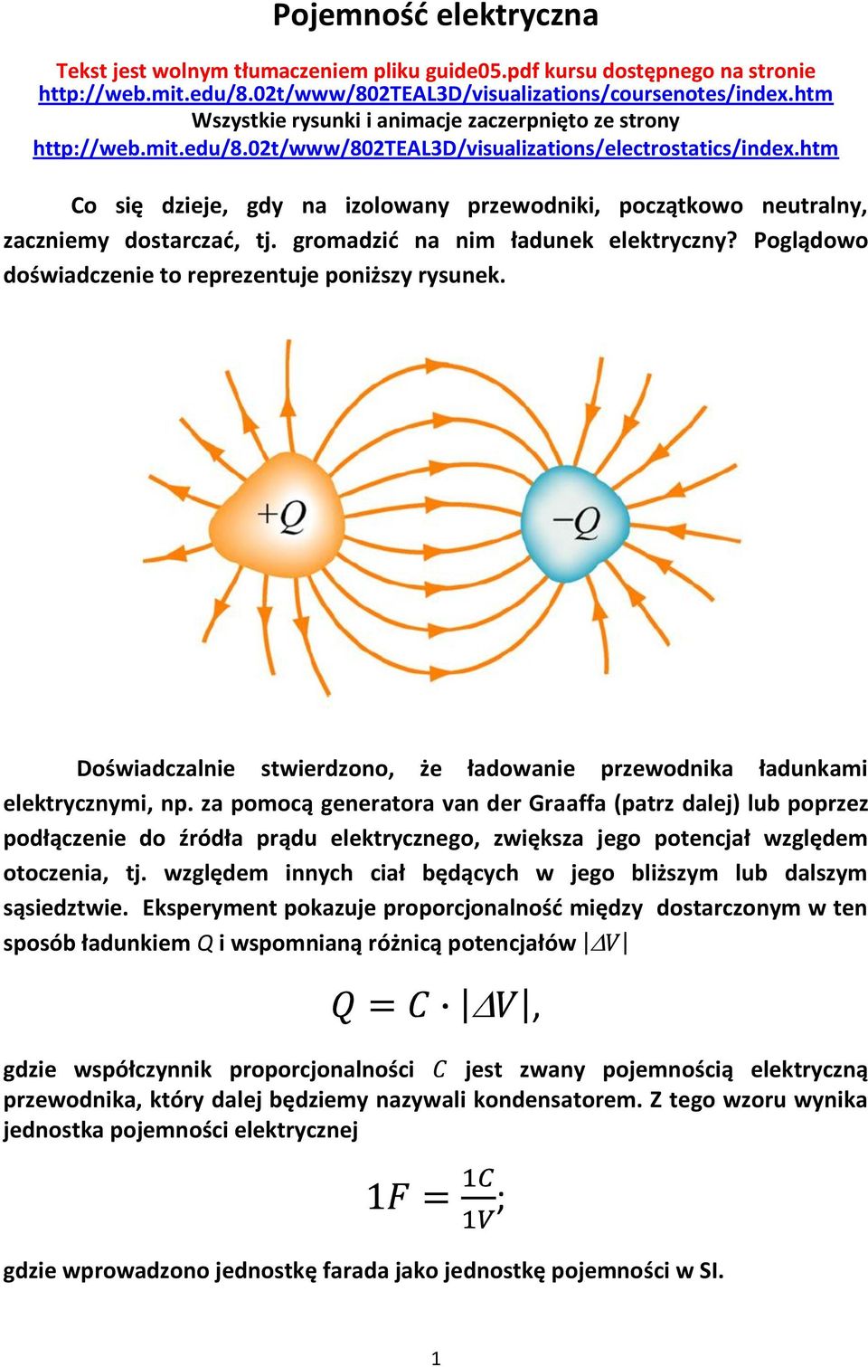 na nim ładunek elektryczny?