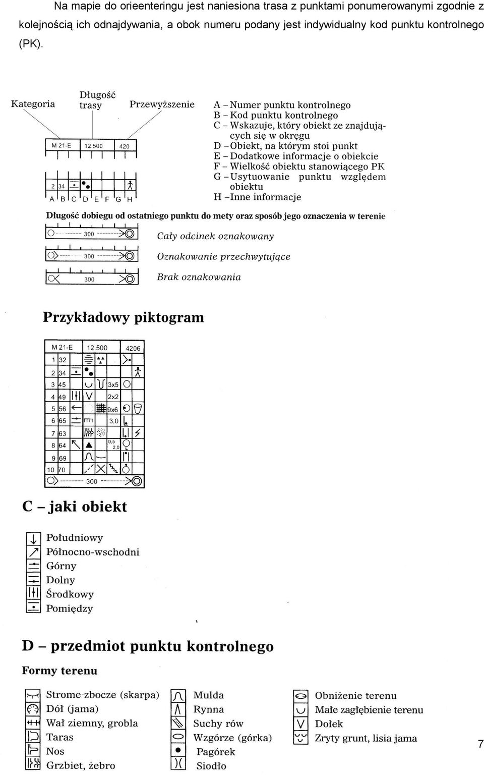 kolejnością ich odnajdywania, a obok numeru