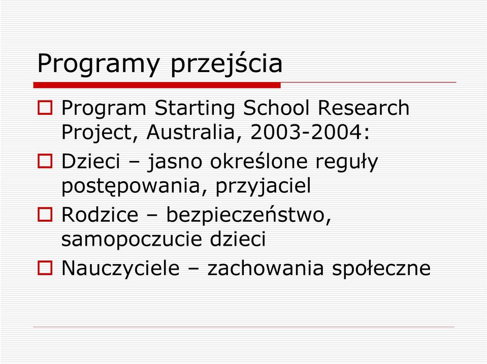 reguły postępowania, przyjaciel Rodzice