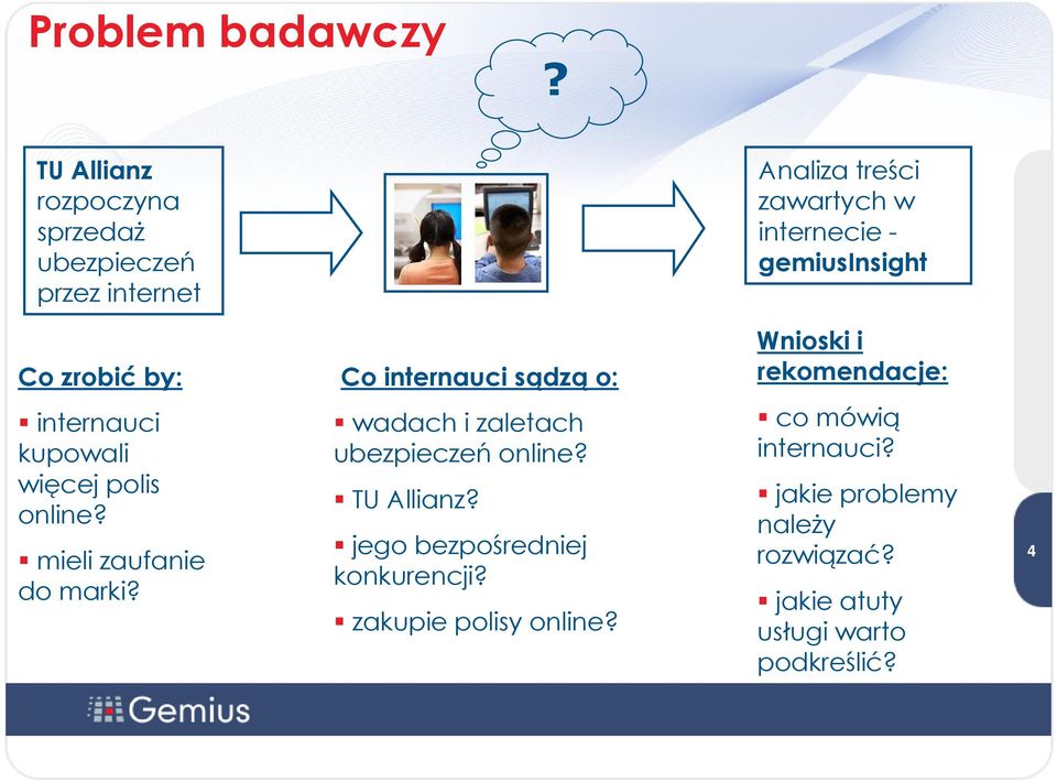 Co zrobić by: Co internauci sądzą o: Wnioski i rekomendacje: internauci kupowali więcej polis online?