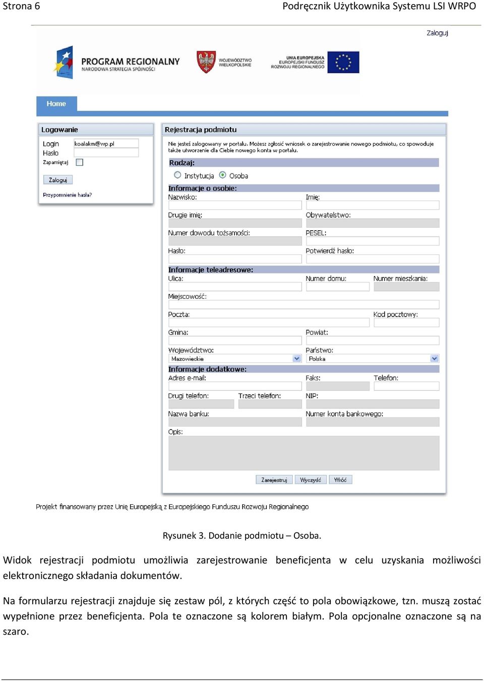 elektronicznego składania dokumentów.