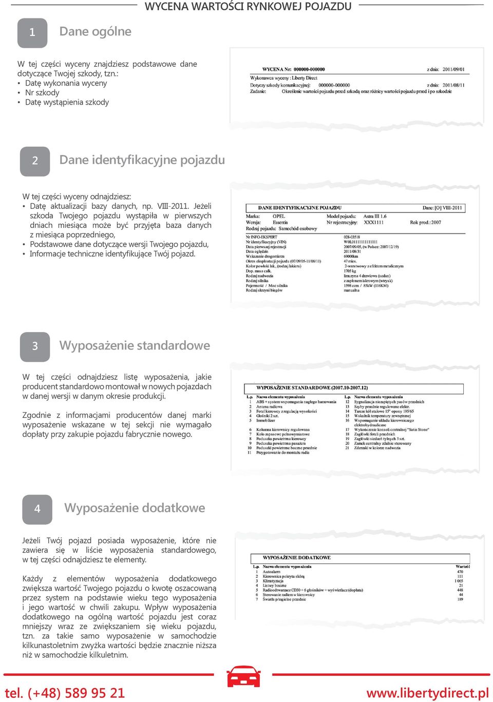 Jeżeli szkoda Twojego pojazdu wystąpiła w pierwszych dniach miesiąca może być przyjęta baza danych z miesiąca poprzedniego, Podstawowe dane dotyczące wersji Twojego pojazdu, Informacje techniczne