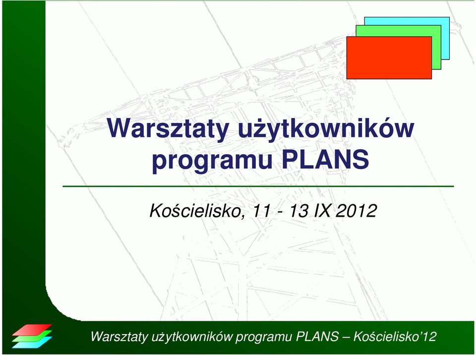 programu PLANS