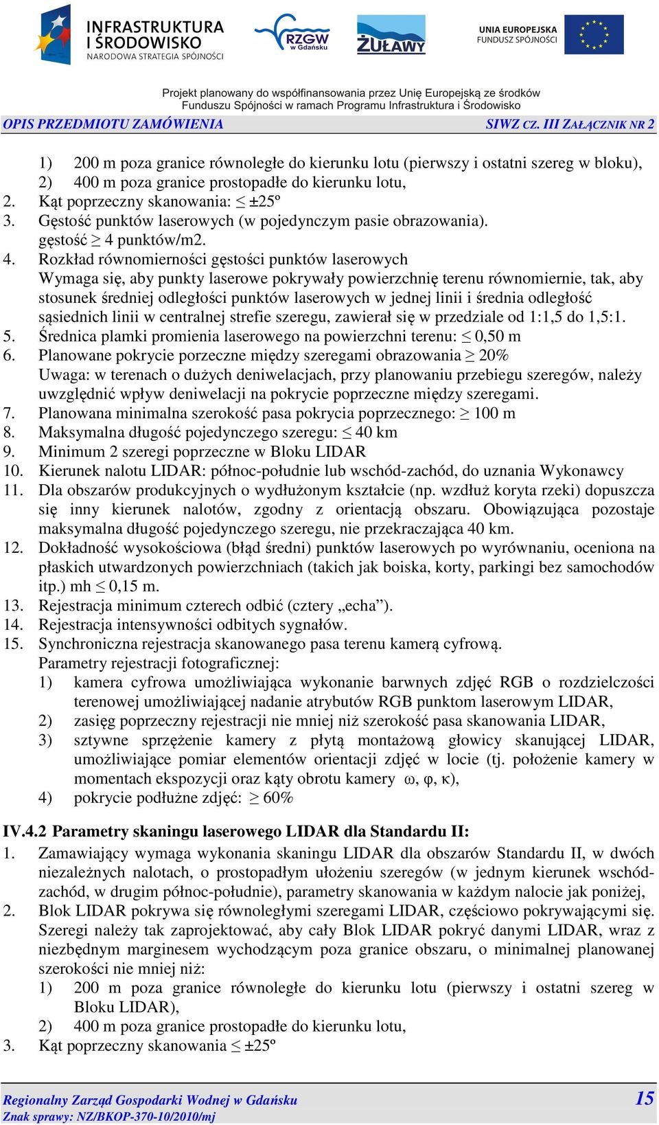 punktów/m2. 4.