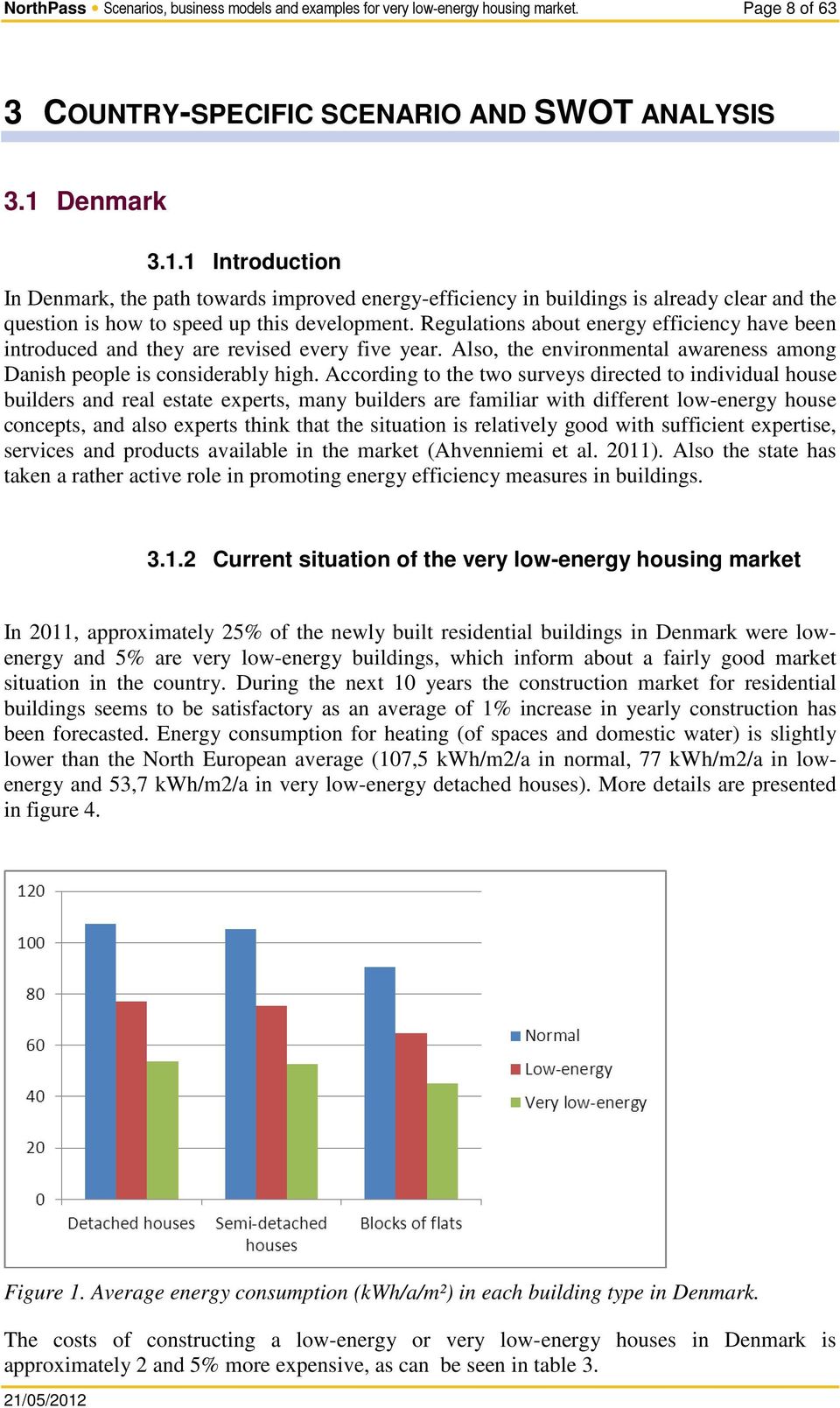 Regulations about energy efficiency have been introduced and they are revised every five year. Also, the environmental awareness among Danish people is considerably high.