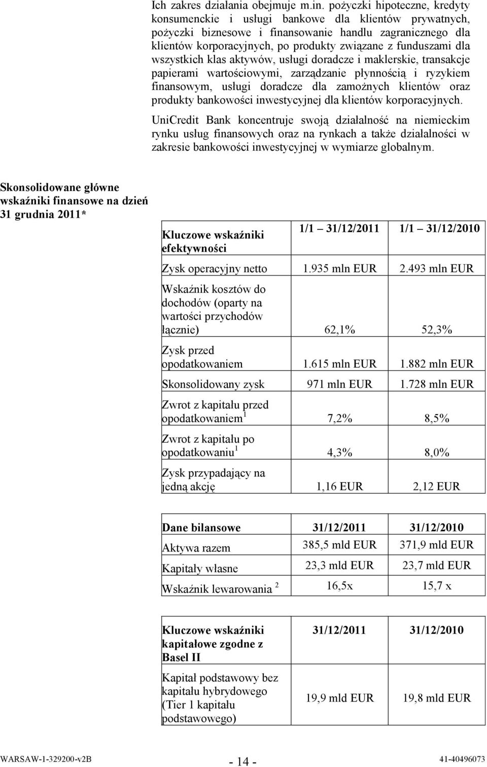 funduszami dla wszystkich klas aktywów, usługi doradcze i maklerskie, transakcje papierami wartościowymi, zarządzanie płynnością i ryzykiem finansowym, usługi doradcze dla zamożnych klientów oraz