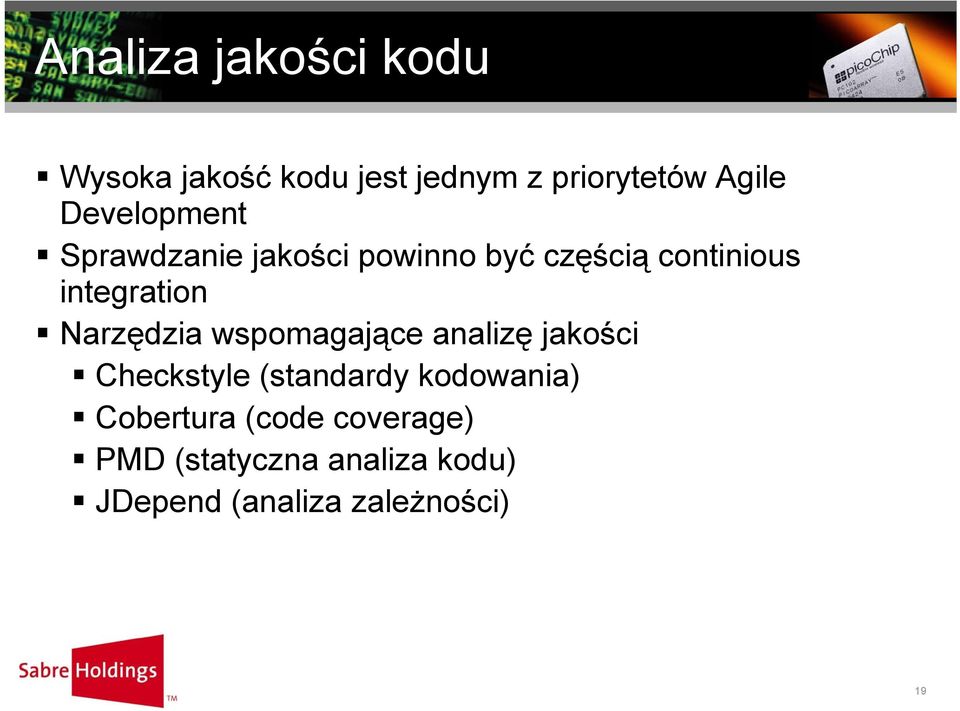 Narzędzia wspomagające analizę jakości Checkstyle (standardy kodowania)