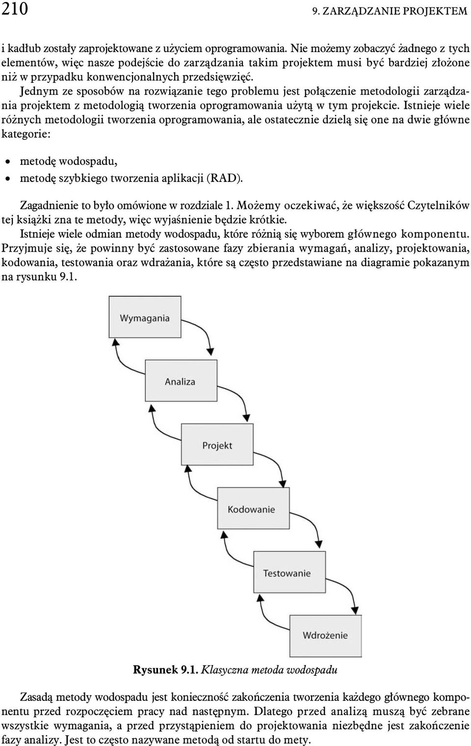 Jednym ze sposobów na rozwi zanie tego problemu jest po czenie metodologii zarz dzania projektem z metodologi tworzenia oprogramowania u yt w tym projekcie.