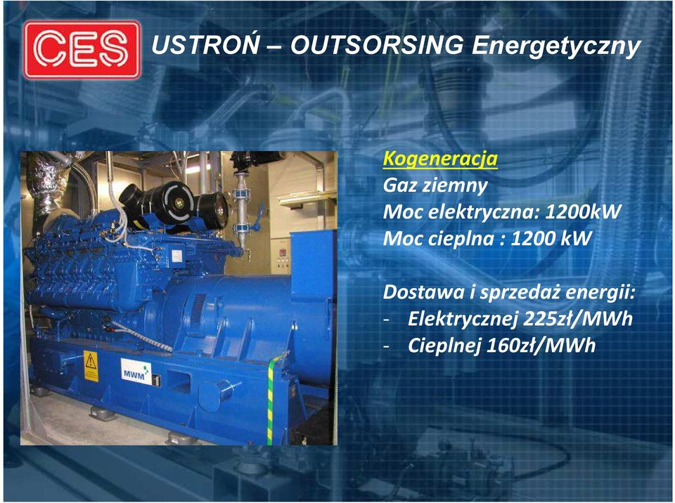 cieplna : 1200 kw Dostawa i sprzedaż