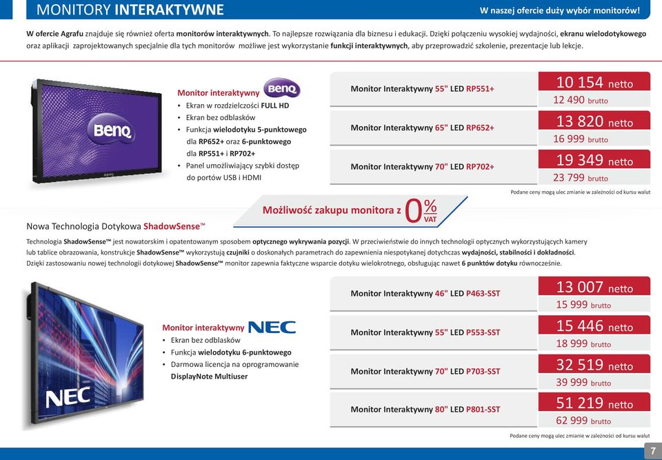 szkolenie, prezentacje lub lekcje.