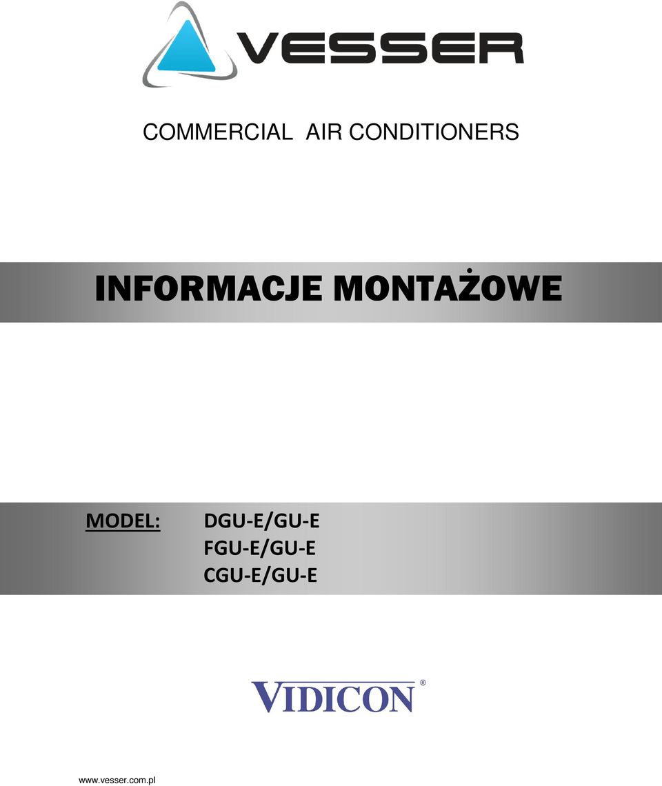 MONTAŻOWE MODEL: