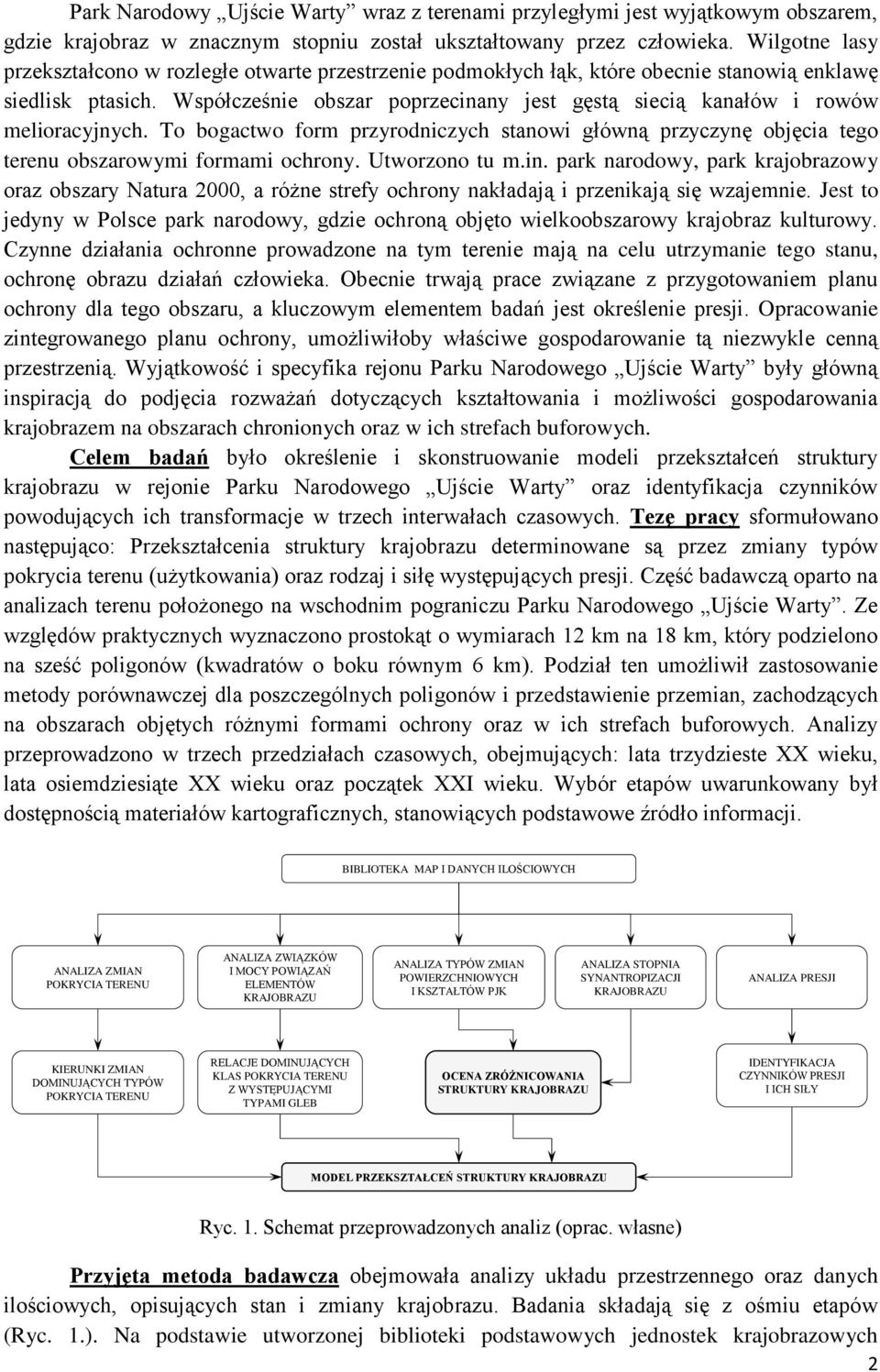 Współcześnie obszar poprzecinany jest gęstą siecią kanałów i rowów melioracyjnych. To bogactwo form przyrodniczych stanowi główną przyczynę objęcia tego terenu obszarowymi formami ochrony.