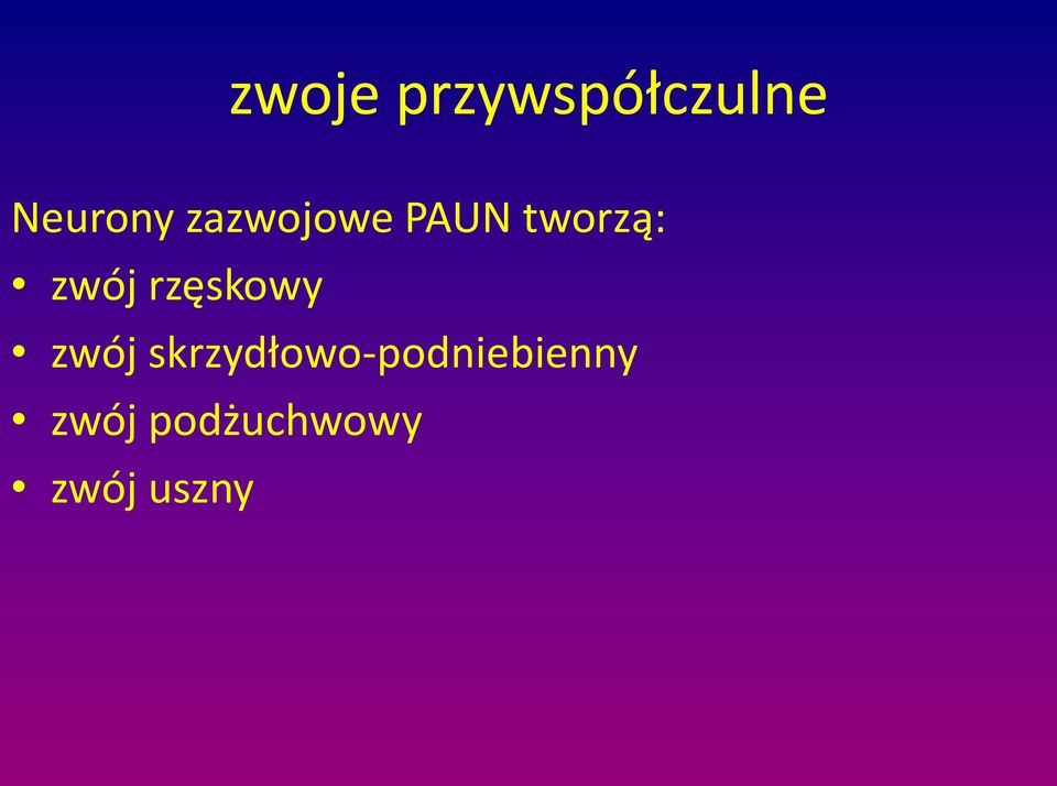 rzęskowy zwój