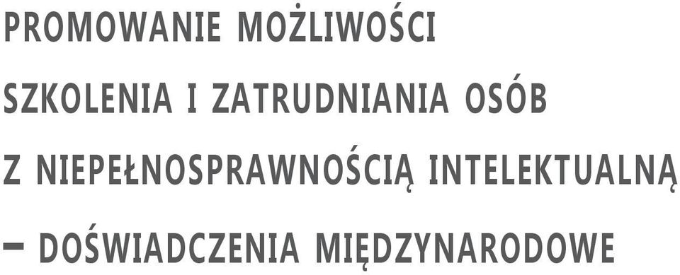 osób z niepełnosprawnością