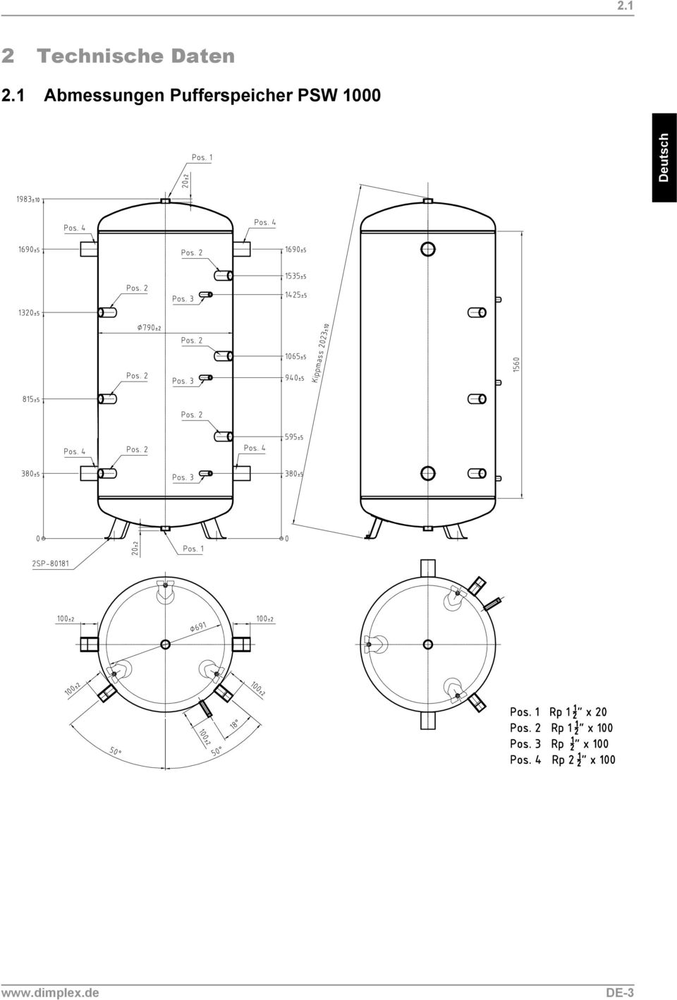 Pufferspeicher PSW