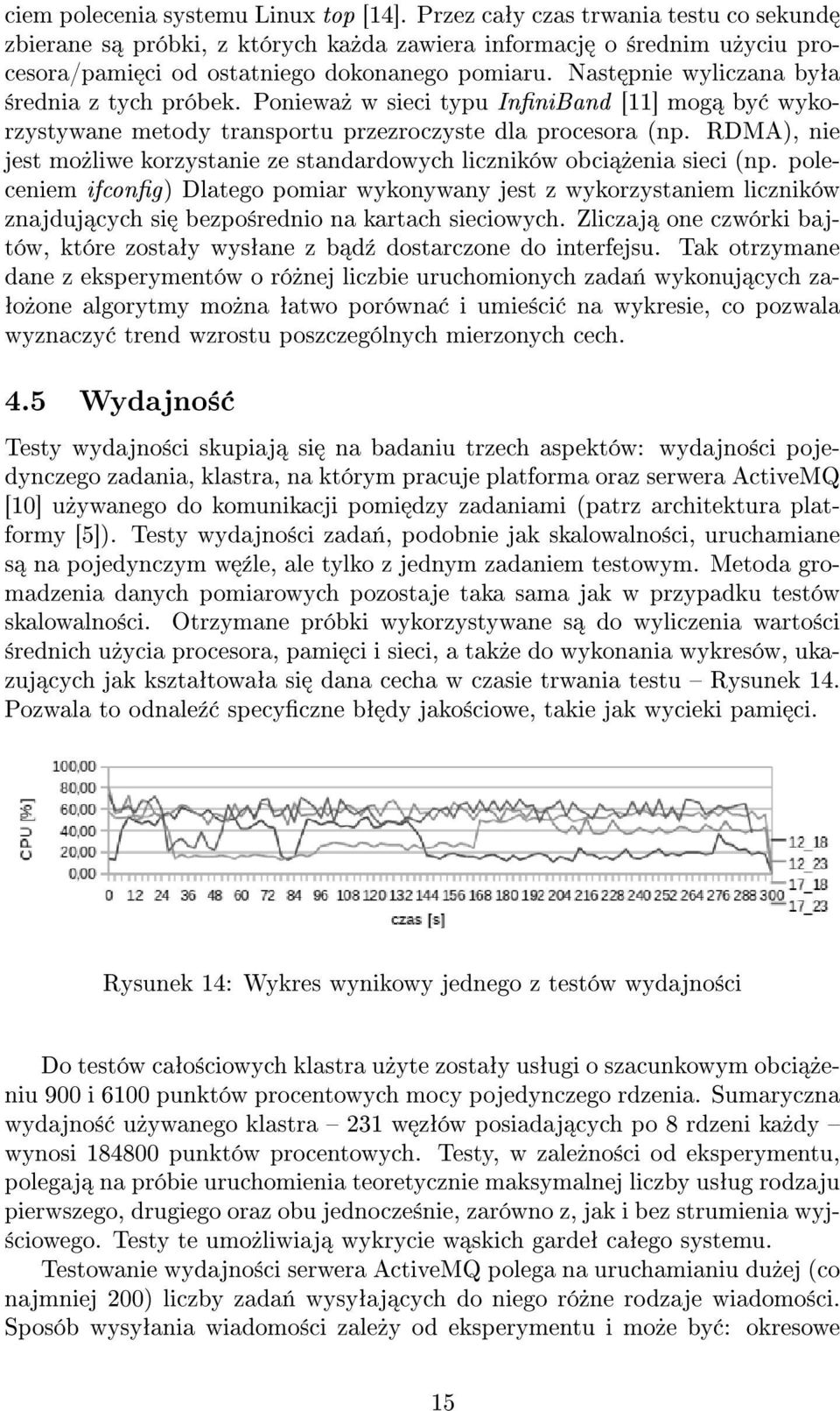 RDMA), nie jest mo»liwe korzystanie ze standardowych liczników obci»enia sieci (np.