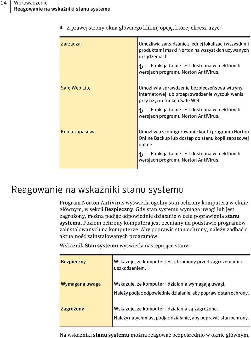 Safe Web Lite Umożliwia sprawdzenie bezpieczeństwa witryny internetowej lub przeprowadzenie wyszukiwania przy użyciu funkcji Safe Web.