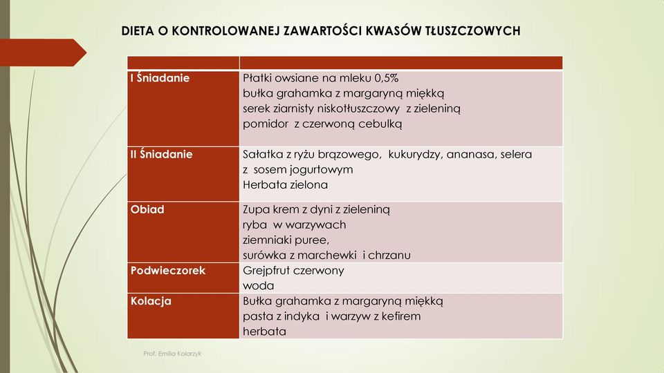 brązowego, kukurydzy, ananasa, selera z sosem jogurtowym Herbata zielona Zupa krem z dyni z zieleniną ryba w warzywach