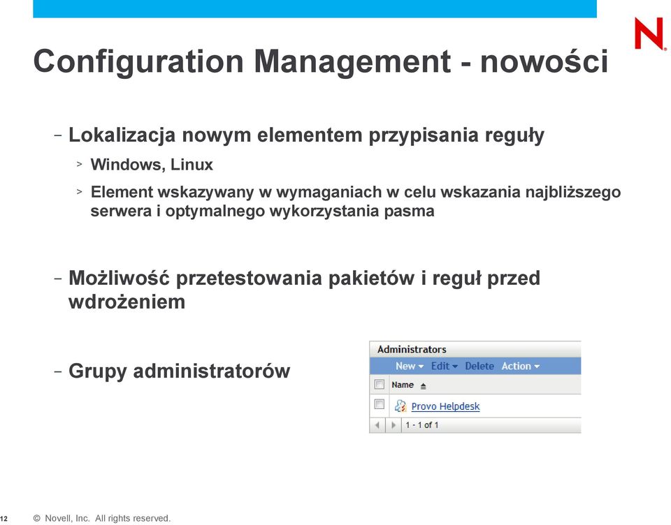 celu wskazania najbliższego serwera i optymalnego wykorzystania pasma