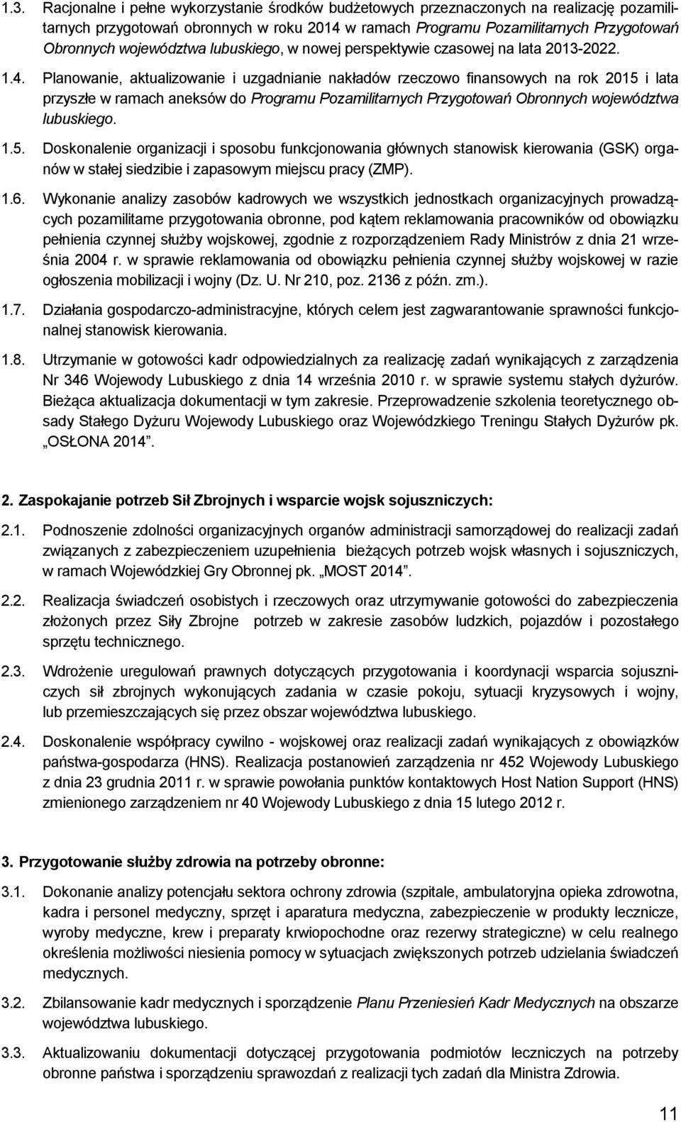 Planowanie, aktualizowanie i uzgadnianie nakładów rzeczowo finansowych na rok 2015 