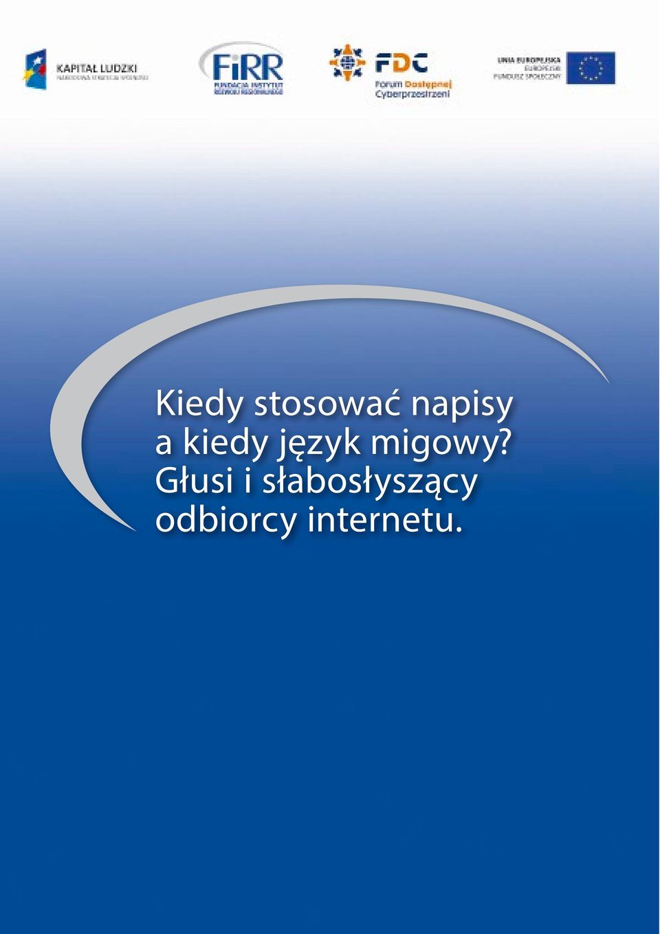 Głusi i słabosłyszący