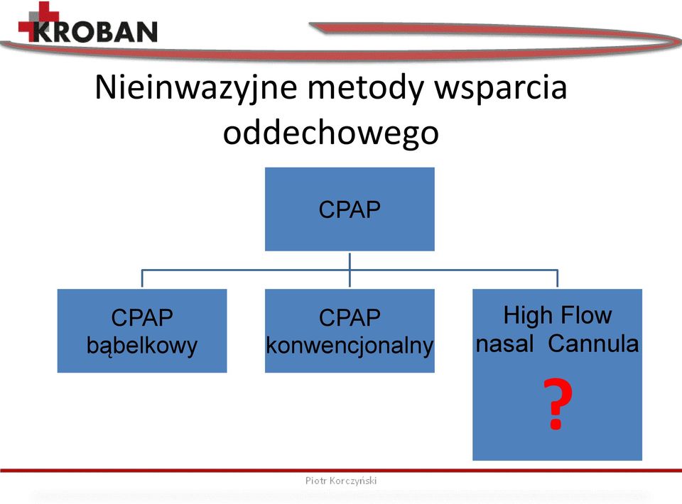 CPAP bąbelkowy CPAP