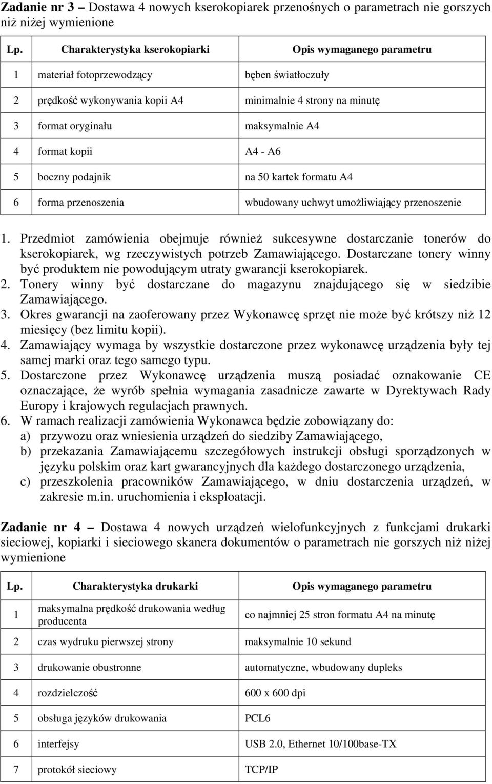 format kopii A4 - A6 5 boczny podajnik na 50 kartek formatu A4 6 forma przenoszenia wbudowany uchwyt umożliwiający przenoszenie 1.