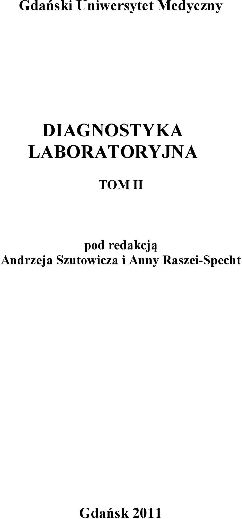 II pod redakcją Andrzeja